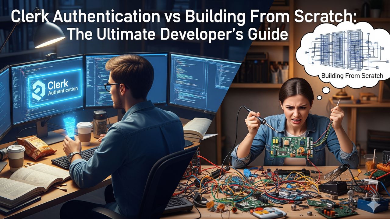 Clerk Authentication vs Building From Scratch: The Ultimate Developer's Guide