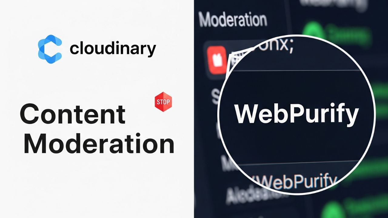 Cloudinary Content Moderation Detailed WebPurify Guide